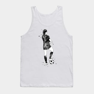 Female Soccer Player Tank Top